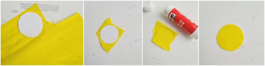 用手工纸做出来的花型装饰,软皱纹纸手工花