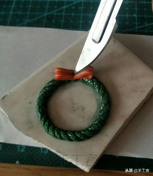 圣诞软陶教程,软陶简单花朵教程图片