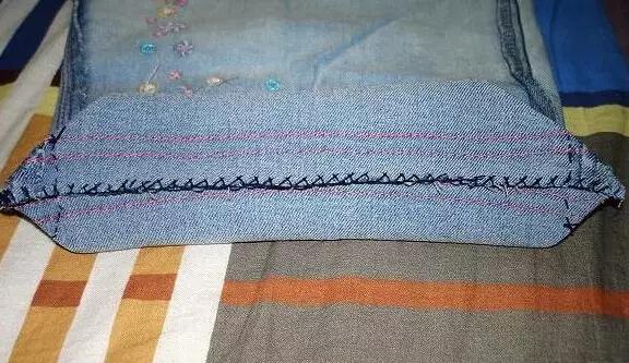 牛仔裤改包包做法大全简单,旧牛仔裤的超实用改造成品