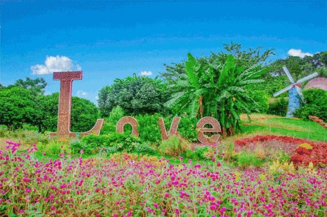 藏在河源爱心岛上的温泉民宿，巴厘岛风情小别墅，私家泡池，惊艳