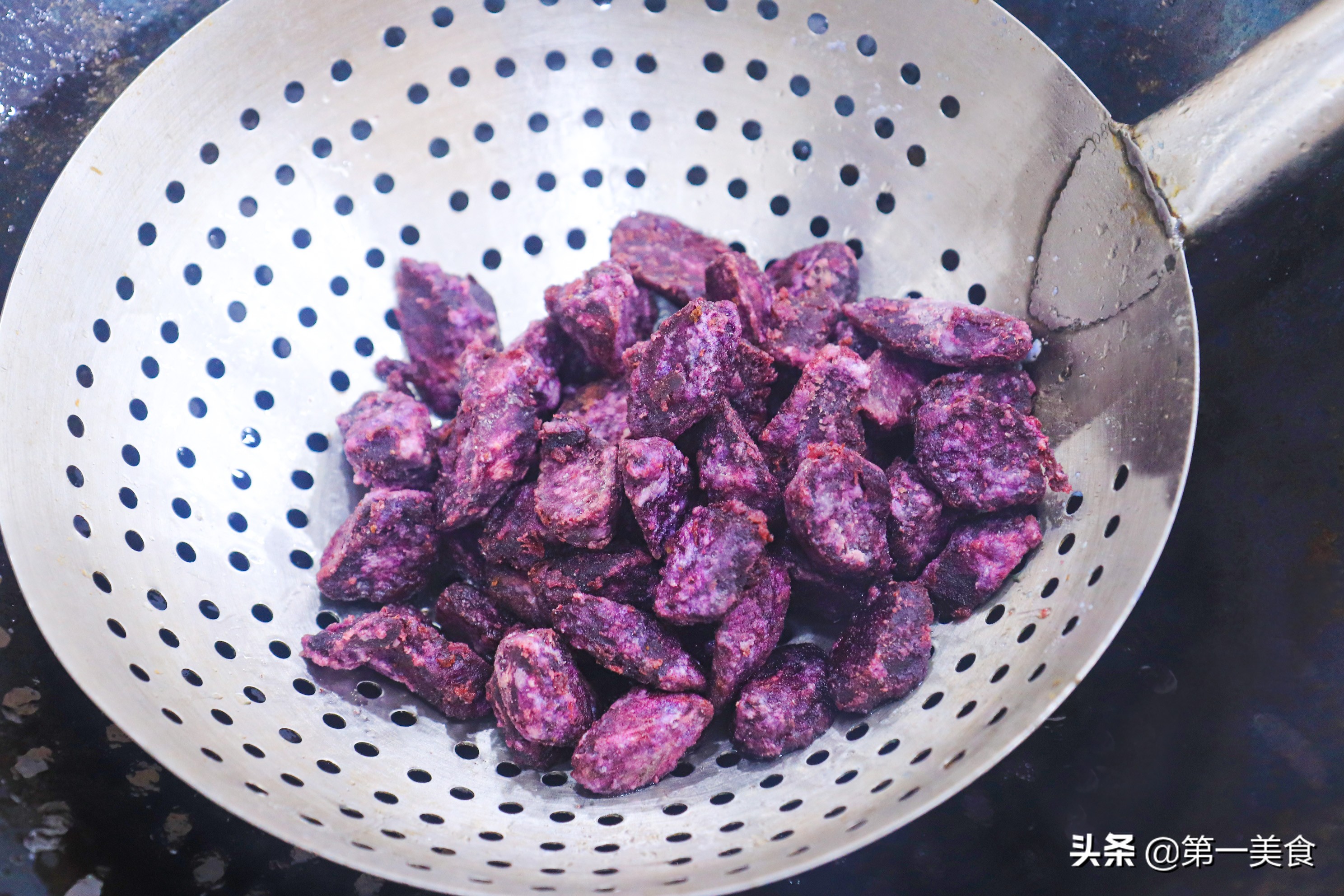 返沙紫薯家常做法,大厨教你做返沙芋头