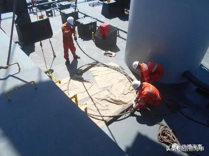 如何给DECKCRANE换钢丝——最后一步，换HOISTING钢丝