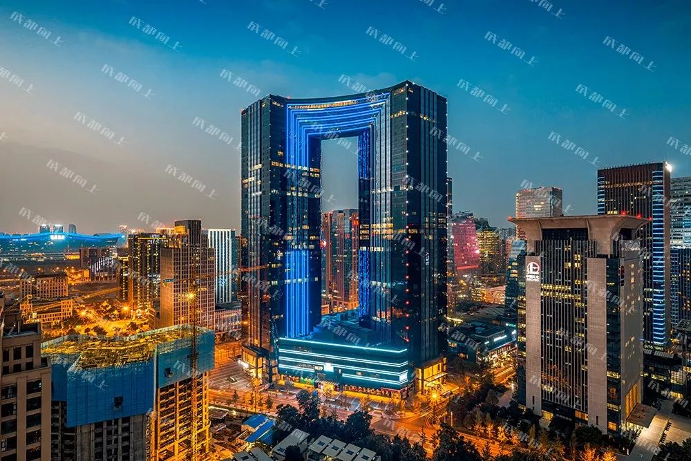 成都夜景pk杭州夜景,成都夜景vs重庆夜景春熙路