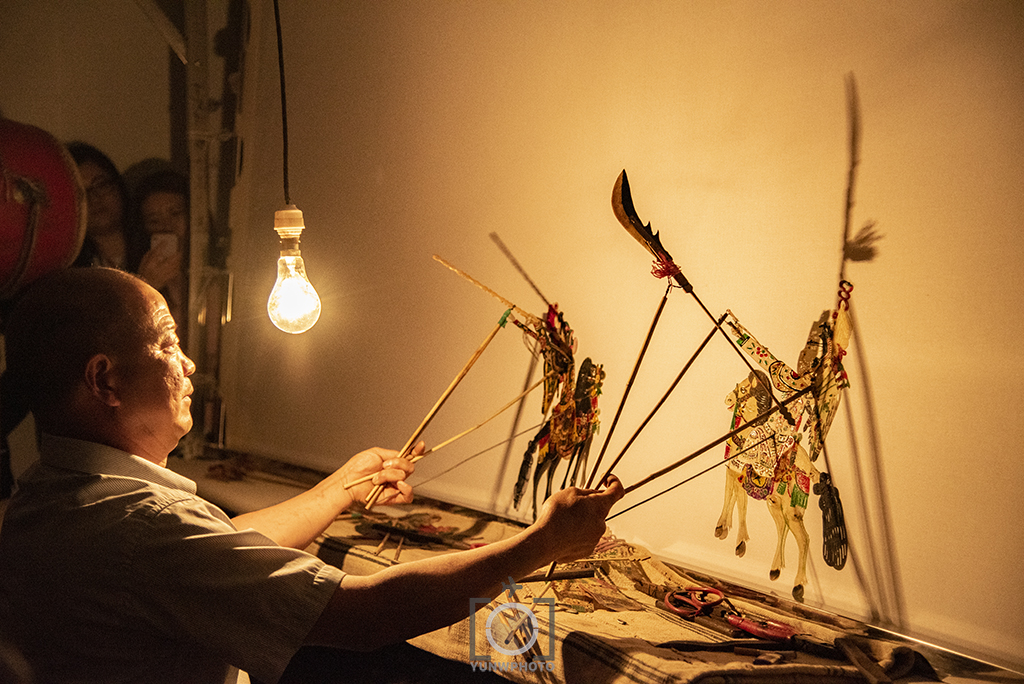 皮影舞蹈陕西,经典陕西华县皮影戏