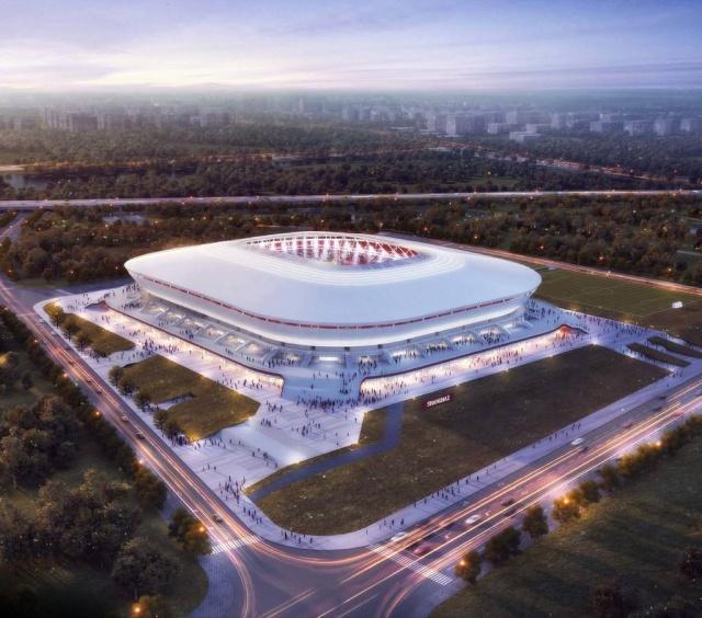 上海浦东川沙足球场什么时候建设,上海浦东足球场规划竞标设计方案