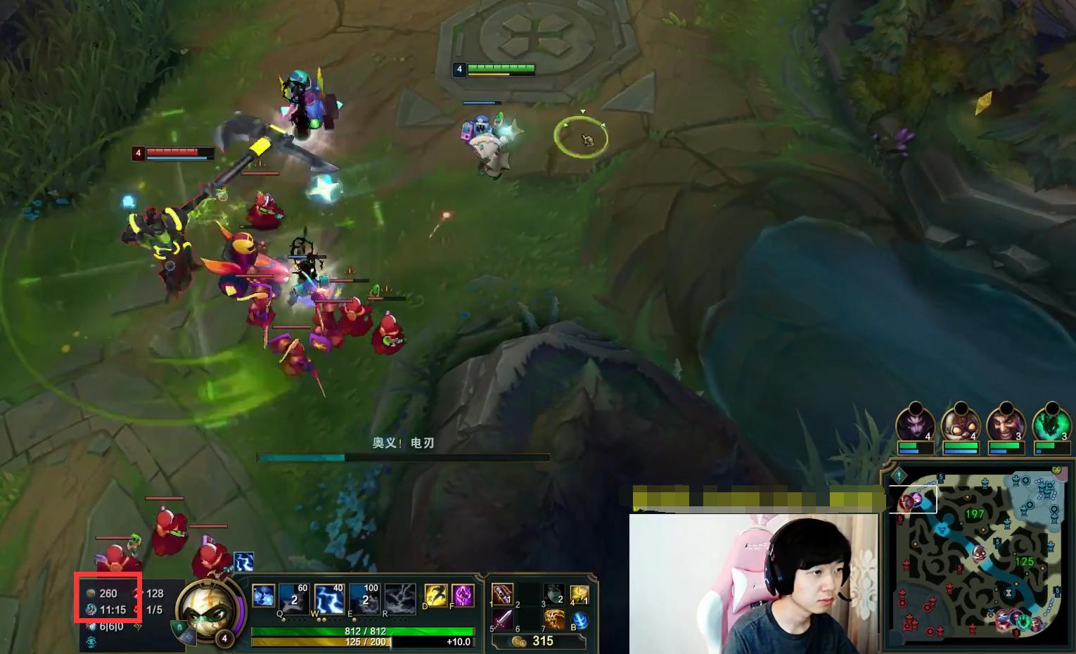 神超凯南打提莫,神超偷钱流凯南天赋