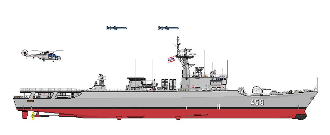 定架空：隐身化改造，双630四单元斜发，浴火重生的孟加拉国053H2