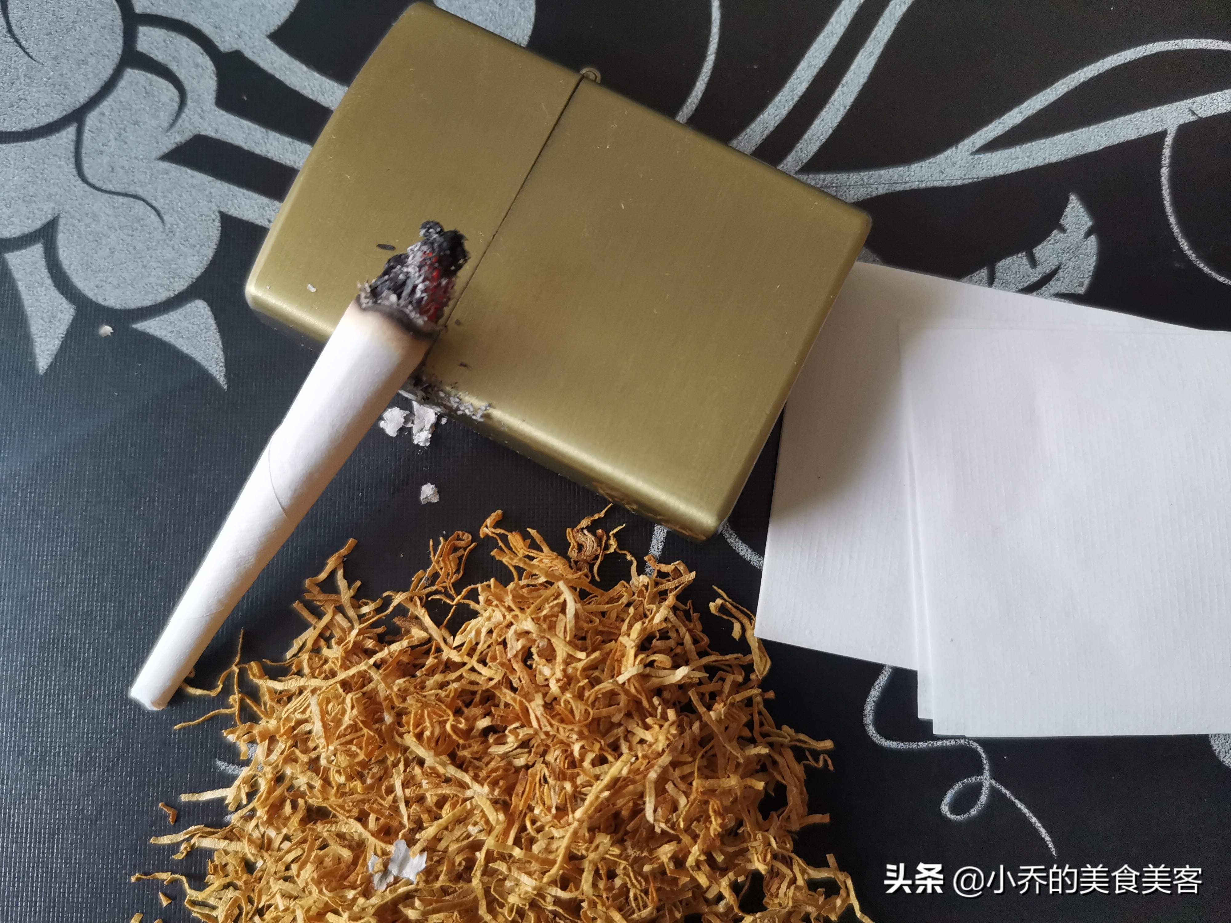 买烟丝自制卷烟与买正品烟的区别,街边卖烟丝的