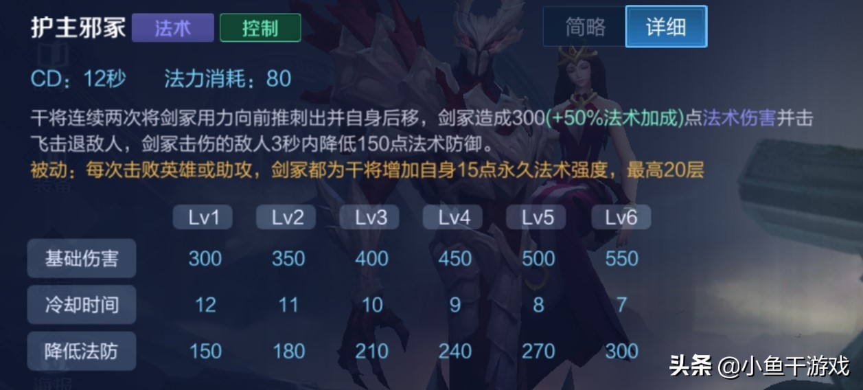 王者荣耀干将莫邪打法思路,干将莫邪适合手残党玩吗