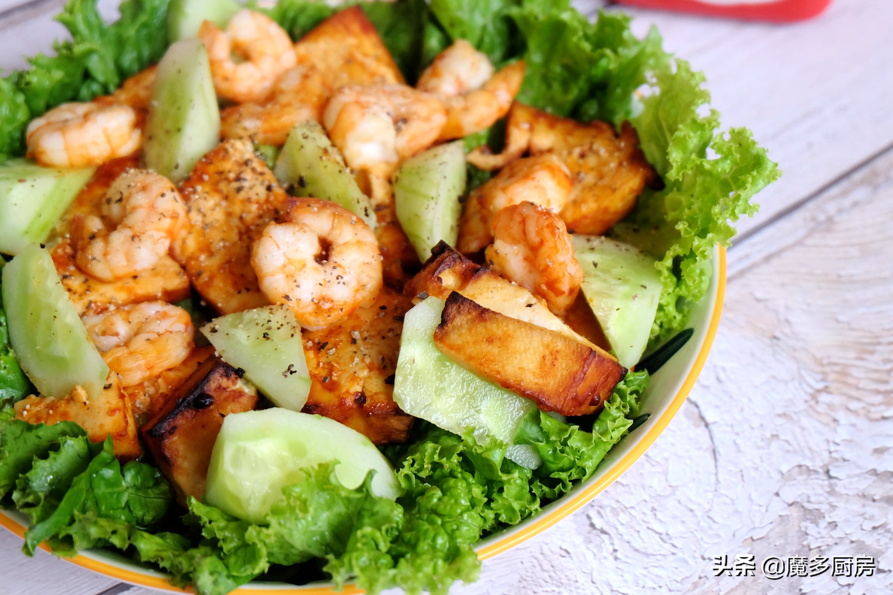 虾仁豆腐不用炒的做法,虾仁与豆腐的家常做法大全