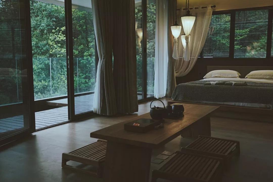 森林秘境的温泉,森林里野奢温泉度假酒店下午茶