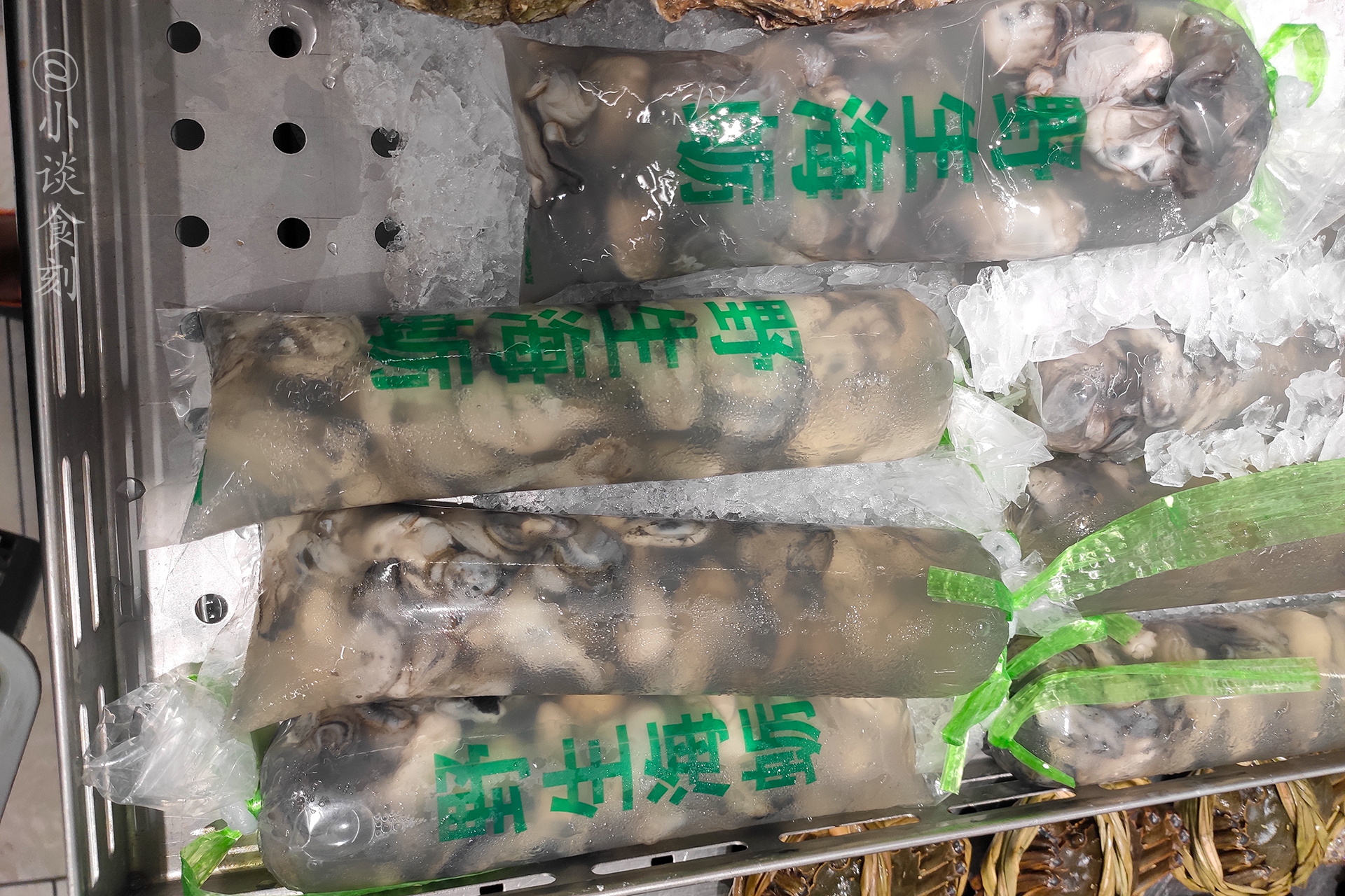 超市袋装生蚝肉为什么便宜,超市十几块一箱的生蚝