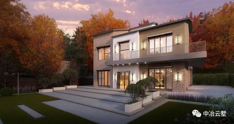 中冶云墅丨枫丹雅樾·美式风格别墅，优雅、悠闲舒适