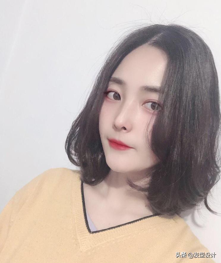 中长发发型免打理造型,中长发披发发型理发店