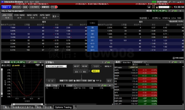 盈透证券下单教程,盈透证券中文版操作视频
