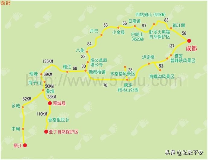 四川大环线自驾攻略,四川到新疆自驾攻略