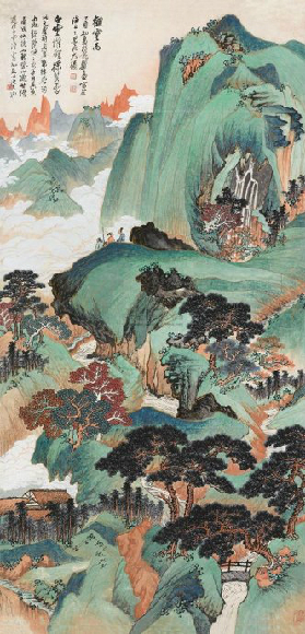 郑午昌花鸟,丝鬓散人郑午昌百幅绘画作品赏析