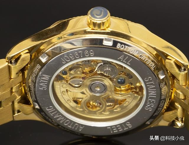 jojo限量版机械镂空手表,jojo轻奢腕表