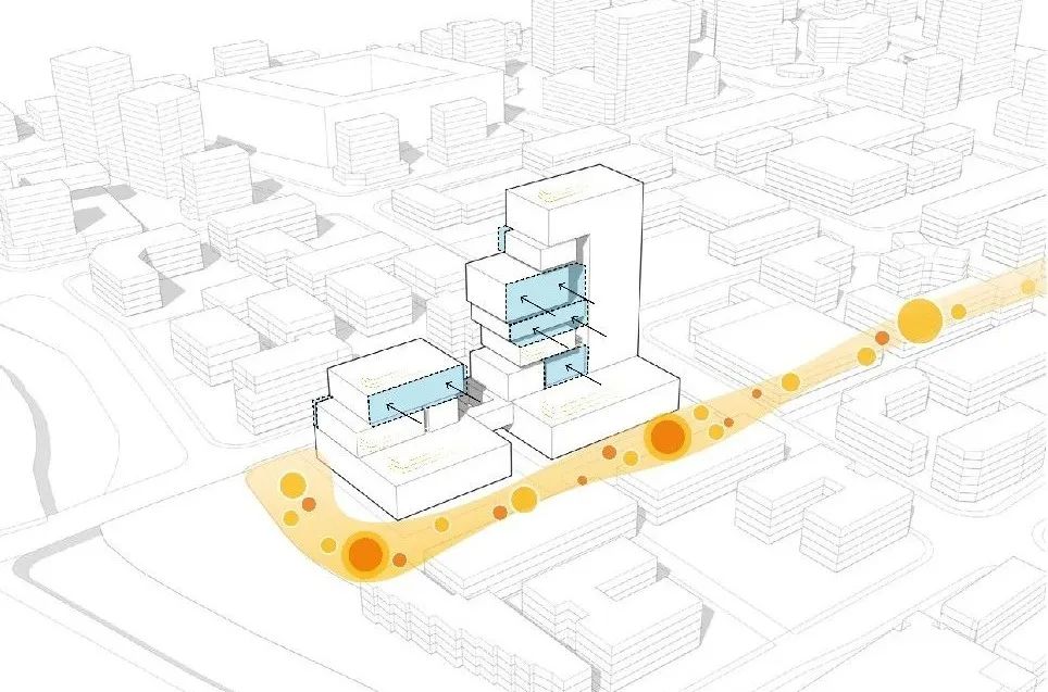 办公楼指示牌设计,办公楼大堂设计