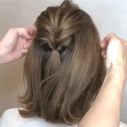 时尚编发教程让你瞬间气质满满,随意又时尚潮流的编发教程