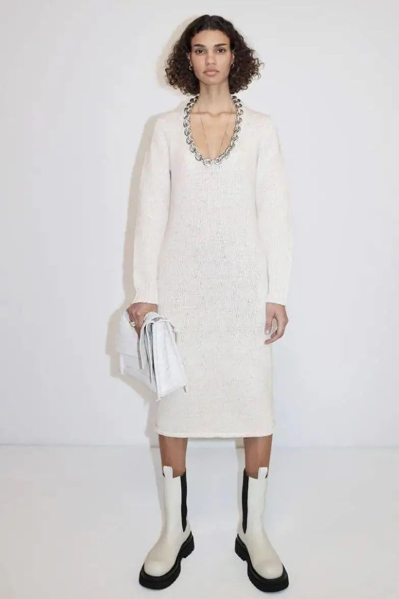 再不穿这3种花样毛衣，有点说不过去了吧？