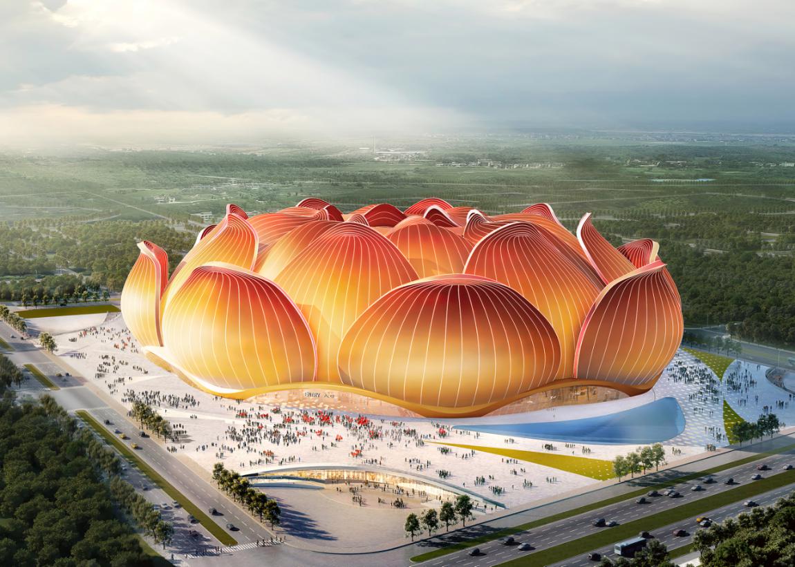 如梦似幻的美景灯光秀,如梦似幻国庆灯光秀