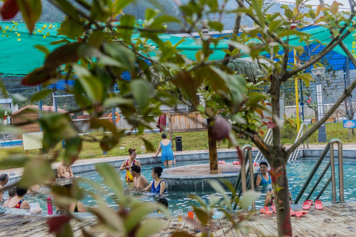 挂丁温泉深水区,贵州黔东南凯里挂丁温泉票价