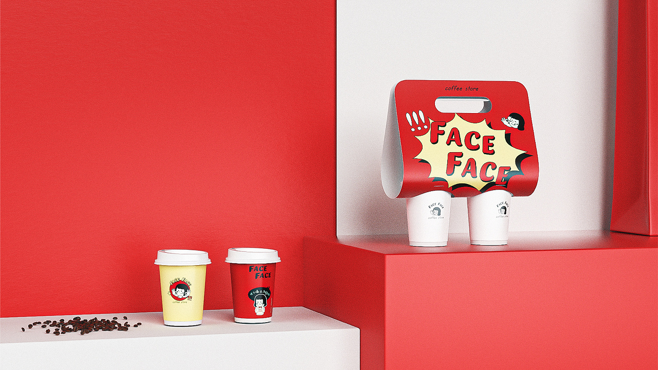 圆脸蛋儿咖啡品牌|这个IP设计有够可爱的