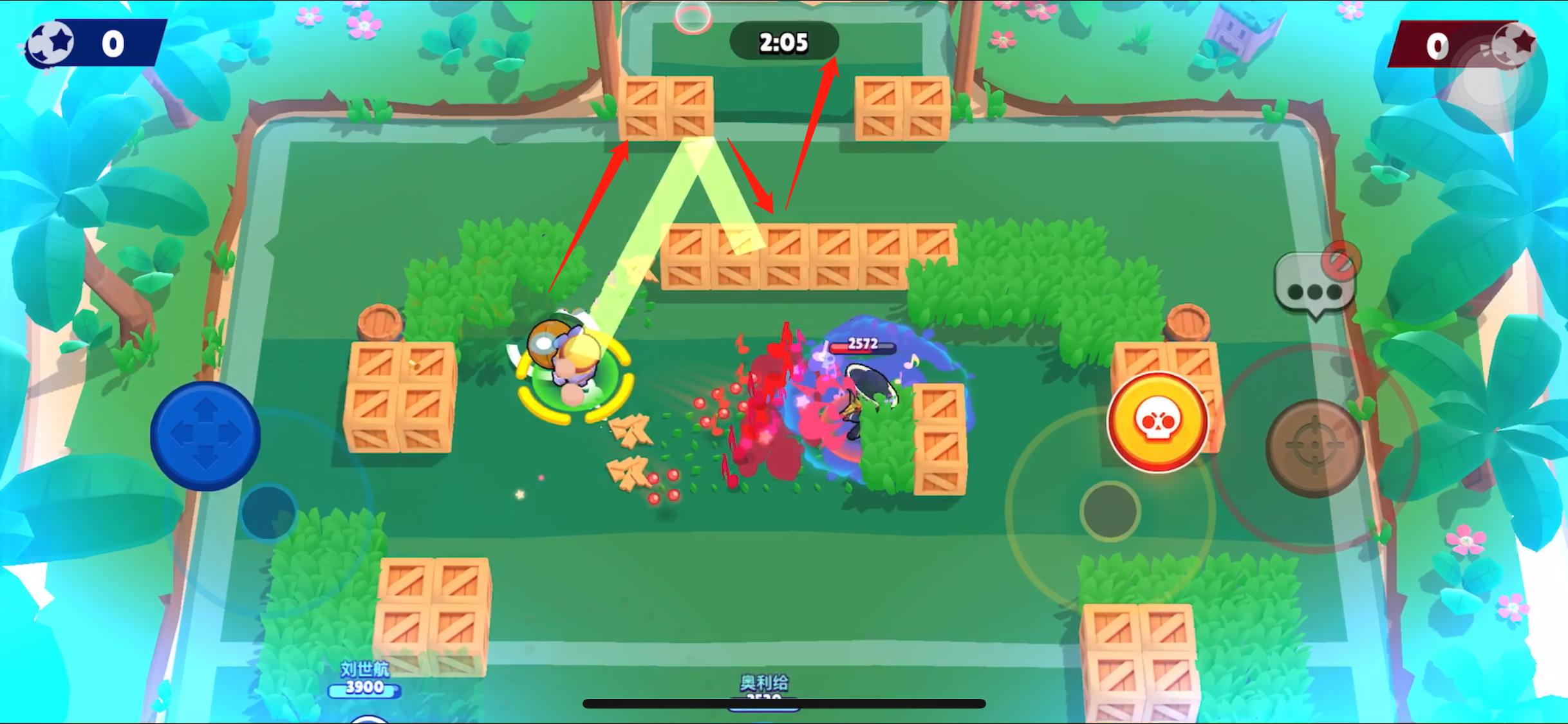 荒野乱斗流浪者足球模式神操作,荒野乱斗国外大神足球模式