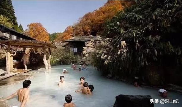 日本混泡温泉体验,日本泡混浴温泉