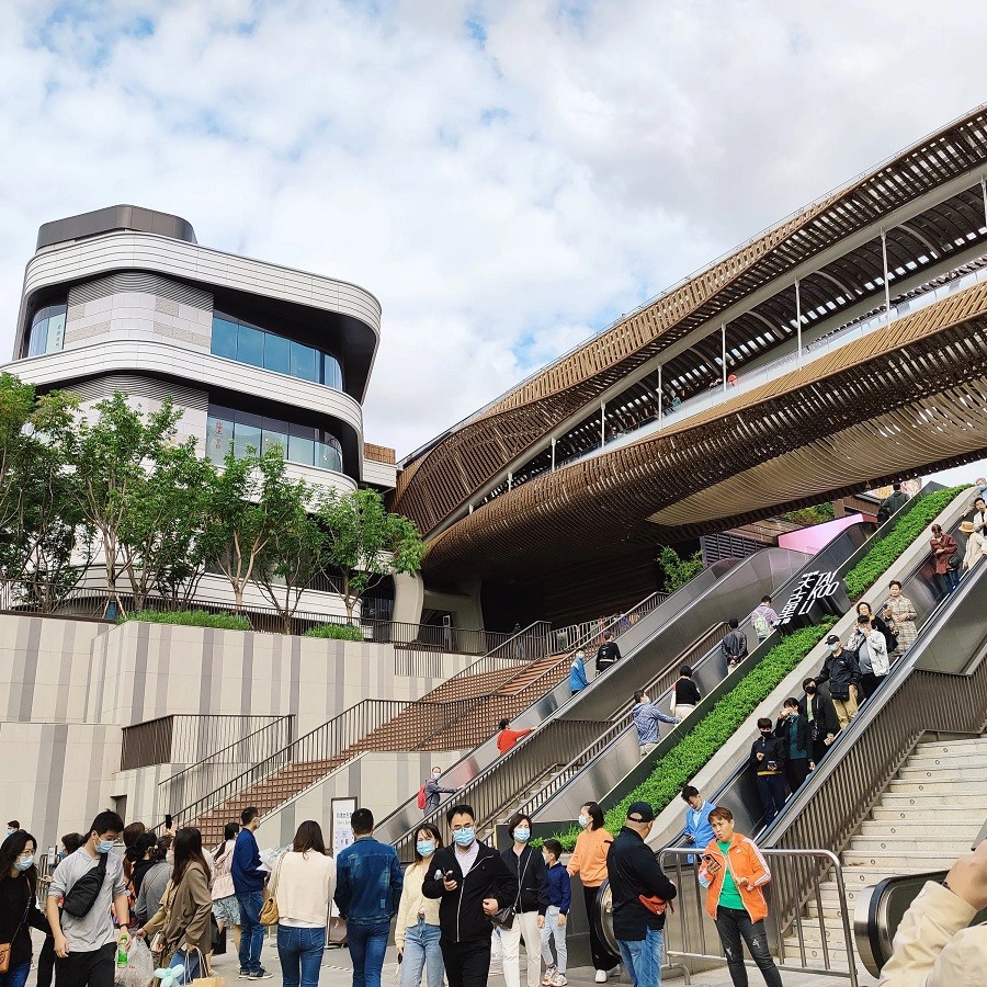 上海前滩太古里施工项目,上海前滩太古里谁设计