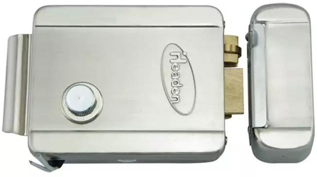 门禁系统电磁锁一般安装在哪里,门禁系统磁力锁的安装方法图解