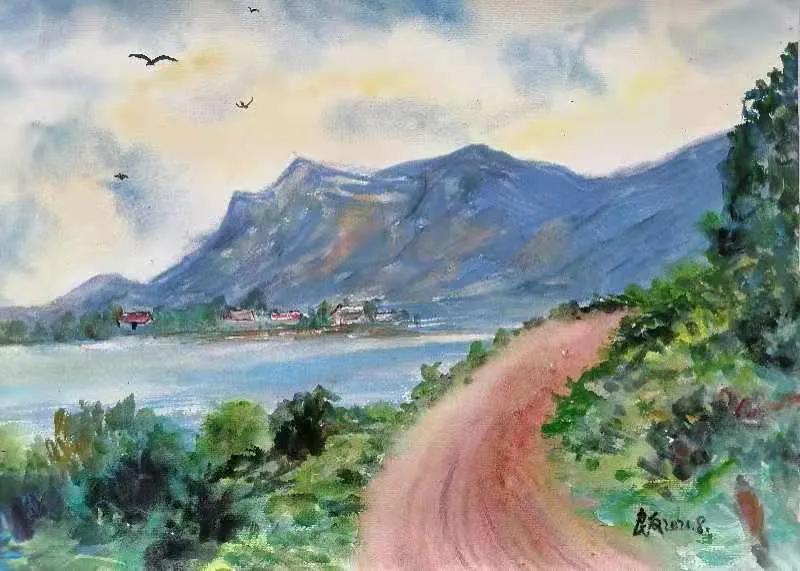 幸福原创绘画作品欣赏,幸福原创画作品