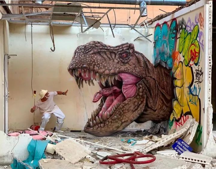 简单易学的3d墙绘,逼真3d立体墙绘