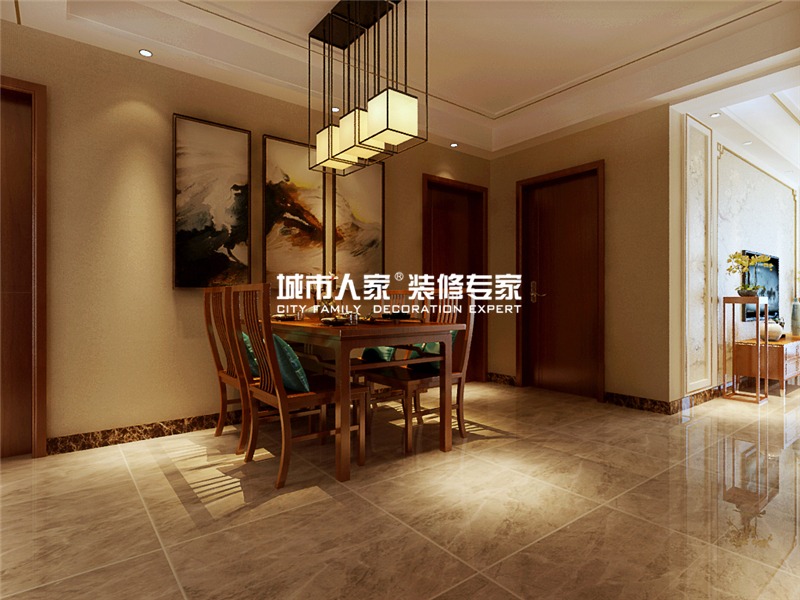 中安·鸣翠苑127㎡｜雅物韵意，清气相宜，设计师：陈永芳！