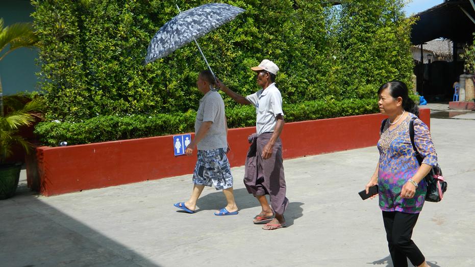 缅甸维桑海滩日出,缅甸仰光到维桑路况