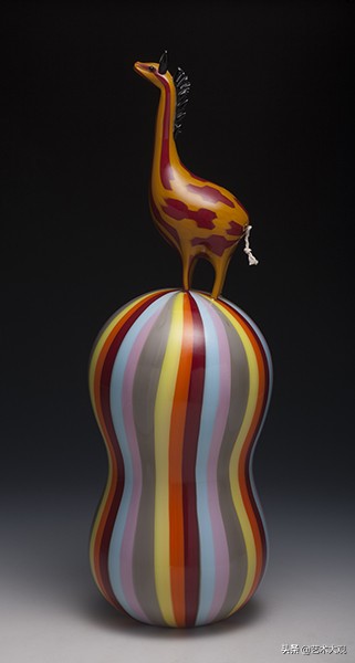 可爱的玻璃动物,艺术玻璃雕塑