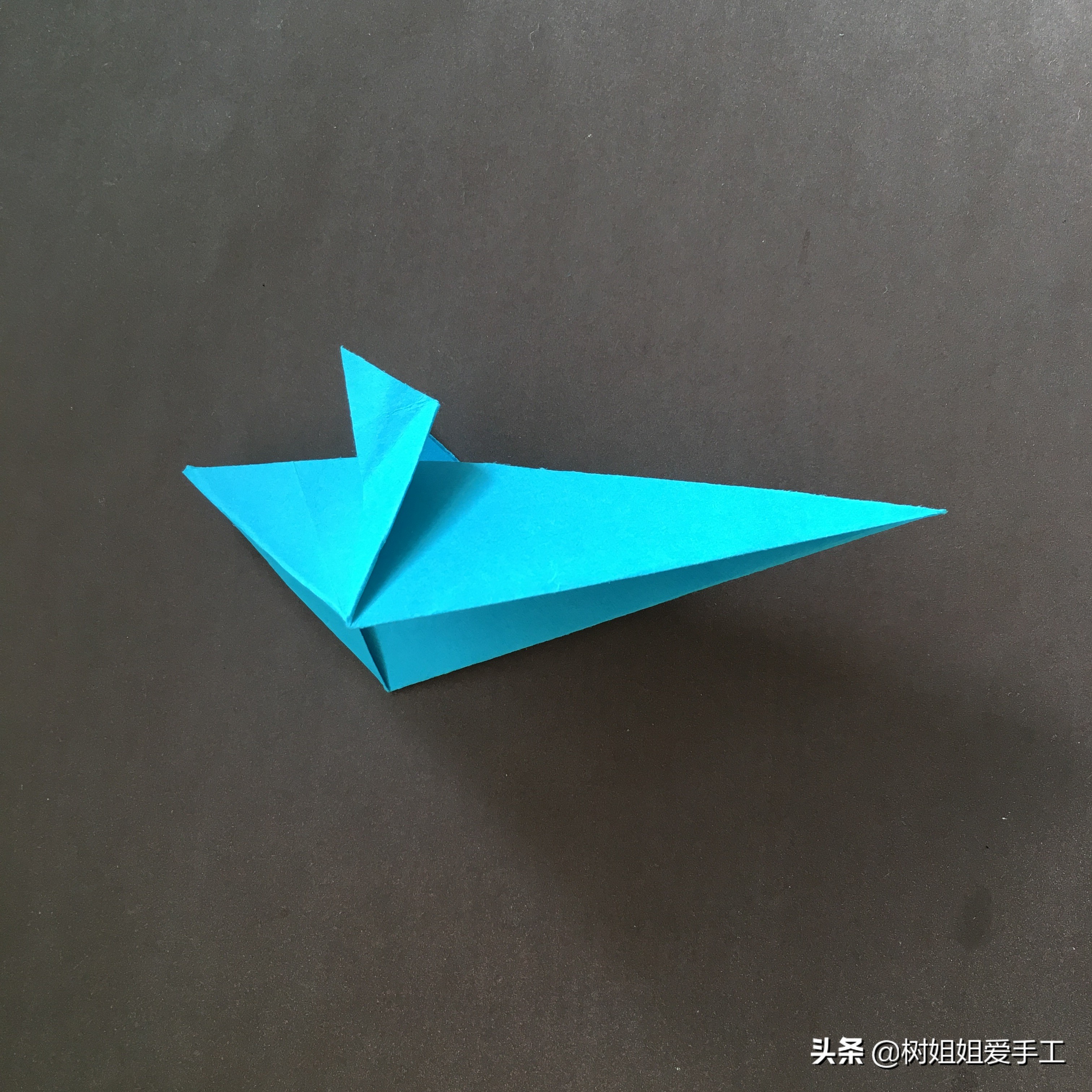 折小老鼠手工,纸做立体小老鼠