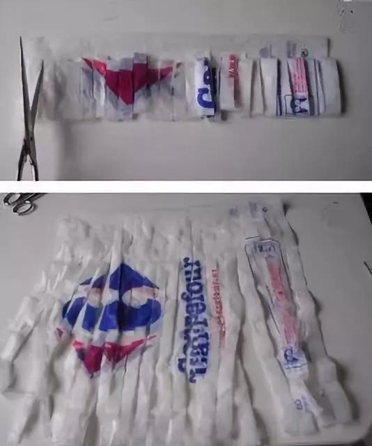 塑料袋手工编织视频,塑料袋编织篮子视频教程