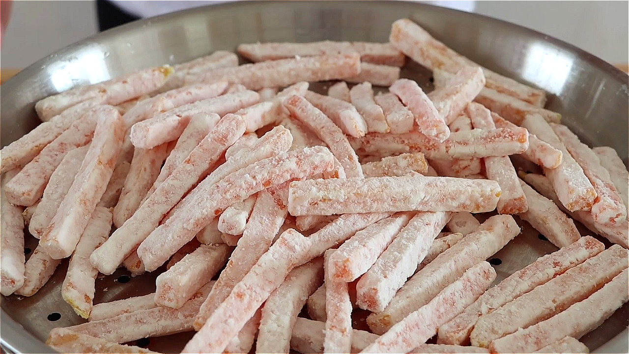 薯条的家庭版做法酥脆又好吃,薯条做法家庭版又脆又好吃