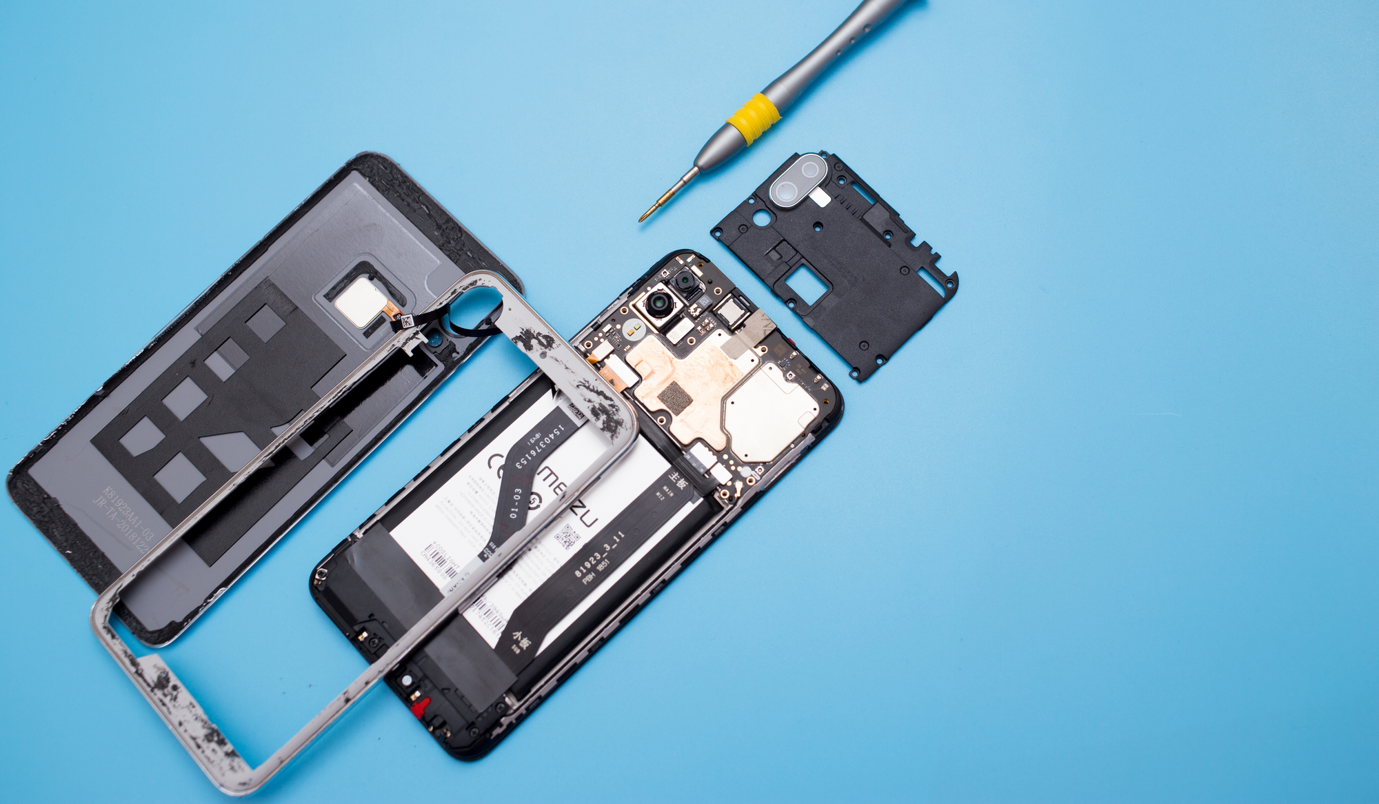 魅族note9怎么拆,魅族note9怎么拆机教程