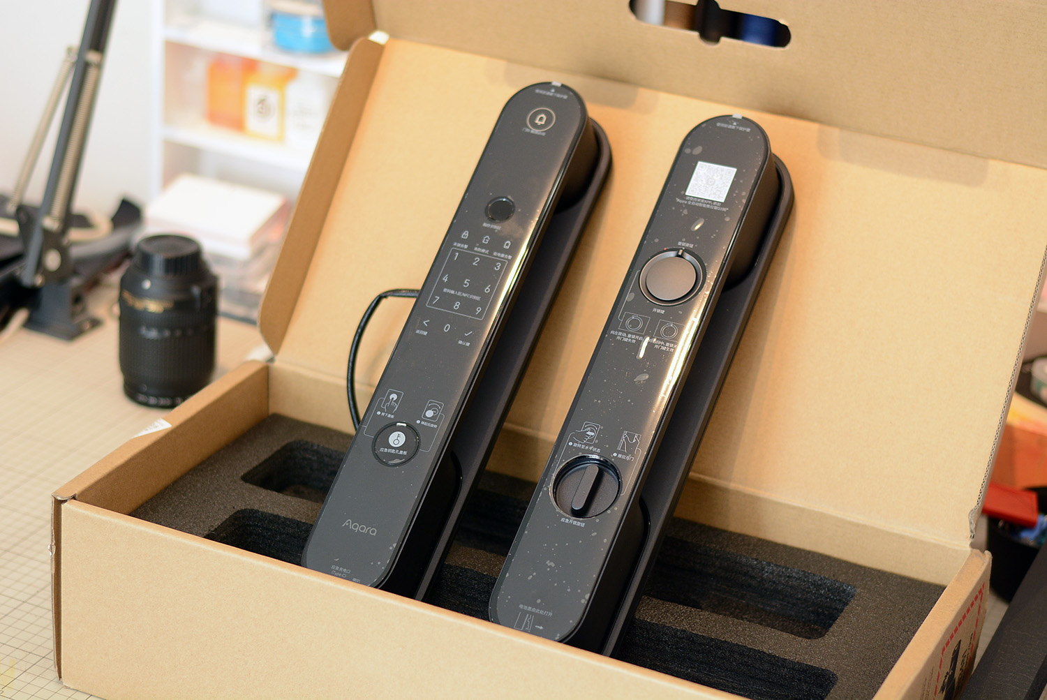 绿米aqara智能指纹锁s1,绿米h100和a100pro