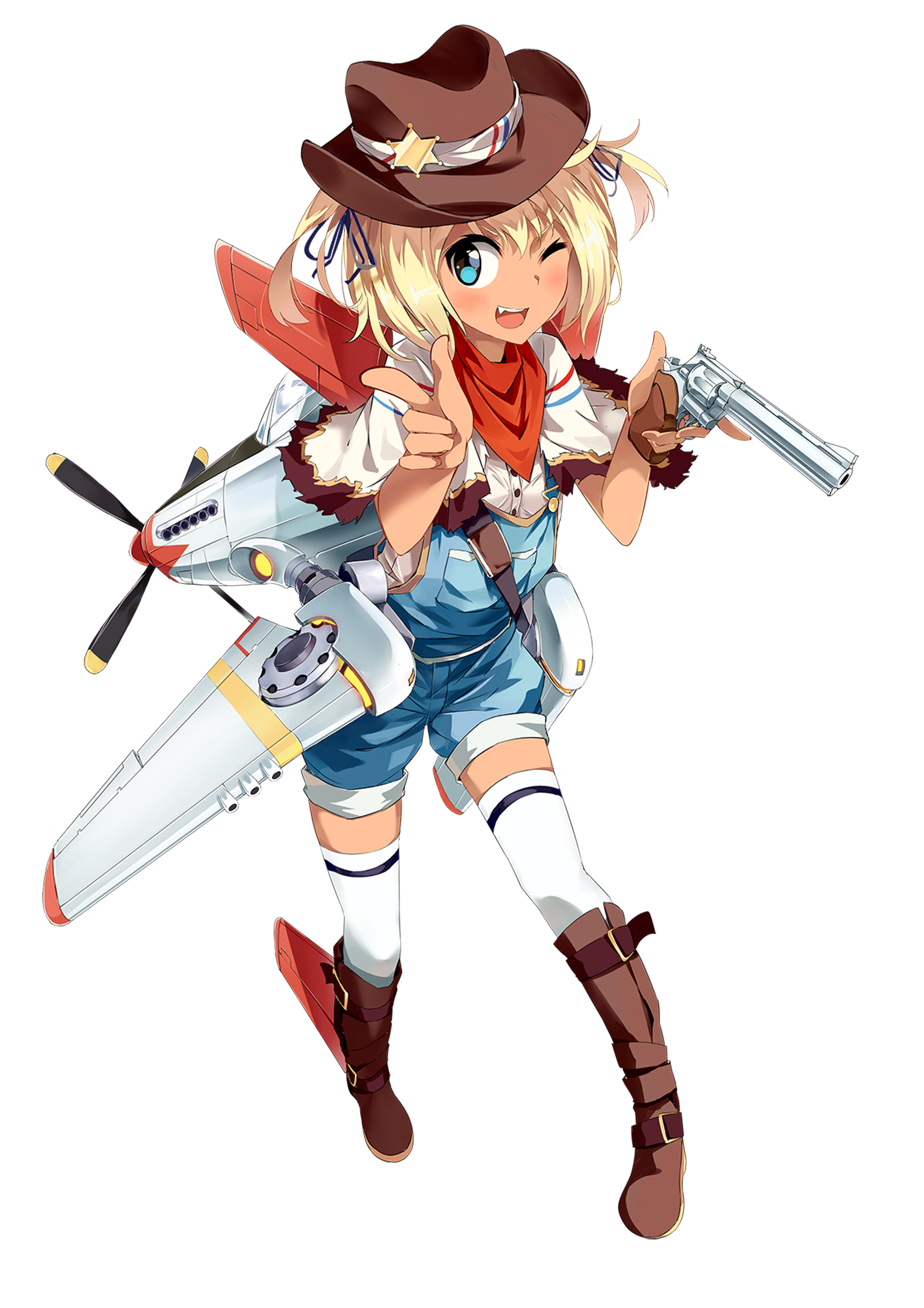 《苍穹战线》超过百种萌点各异的机娘，精美立绘原画插画卡牌欣赏