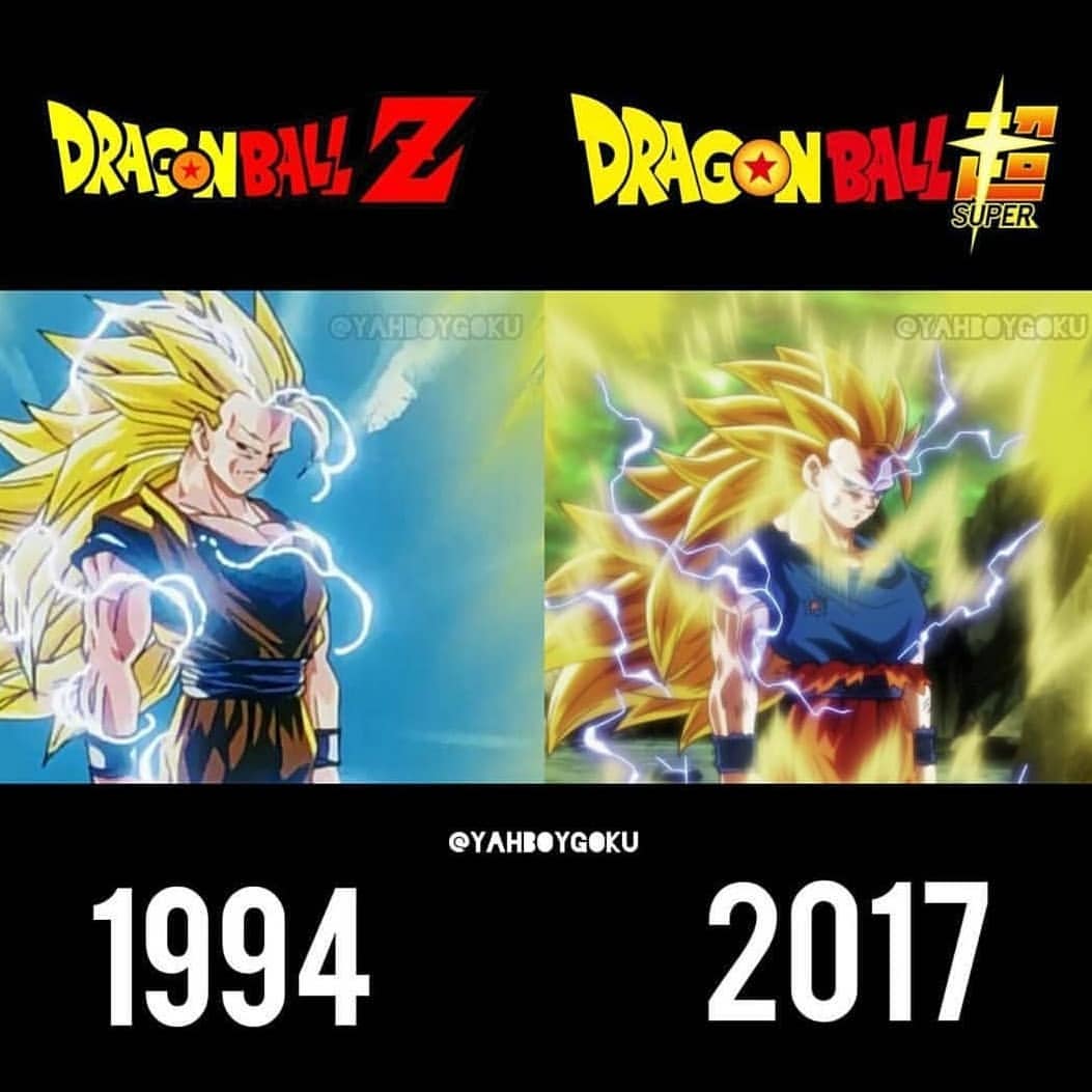 龙珠画风与别的漫画画风对比,龙珠z和龙珠超画风对比图片