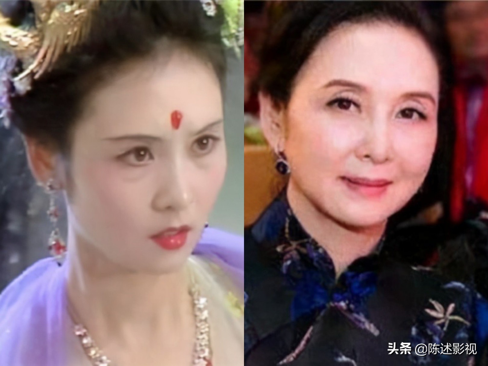 86版西游记十大美女今昔对比,西游记11位女演员今昔颜值对比