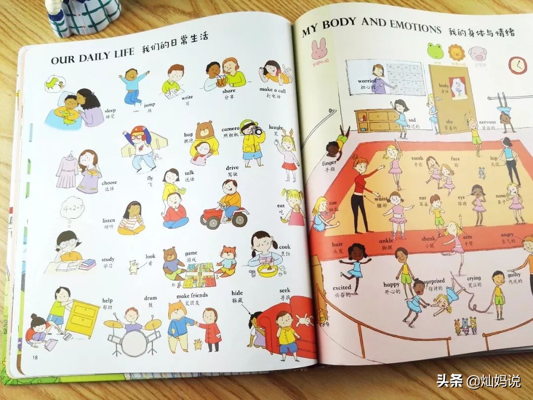 手指点读英语发声书推荐,灿妈书单