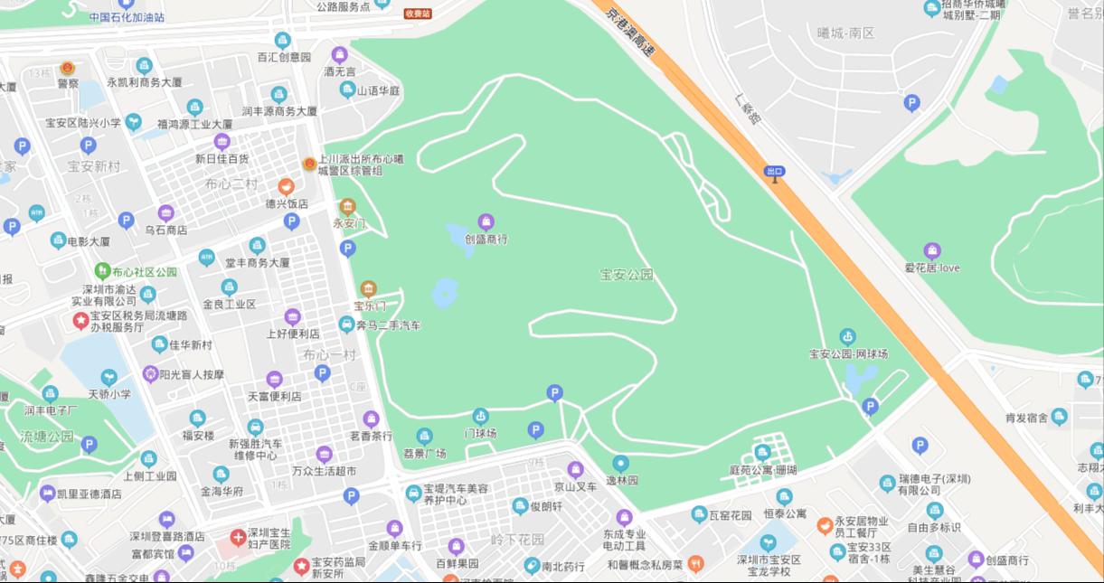 宝安公园,宝安平峦山公园