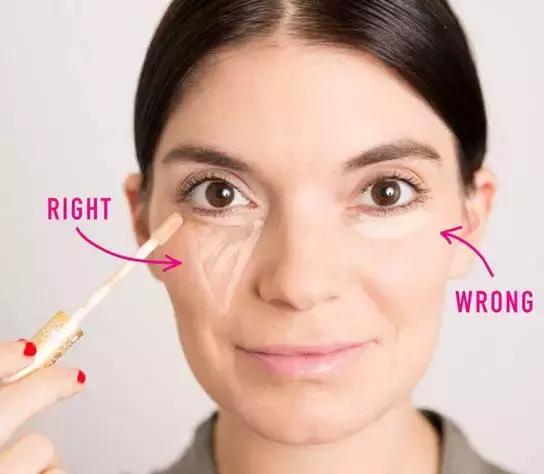 没有遮瑕如何正确遮瑕呢,遮瑕的正确方法图解