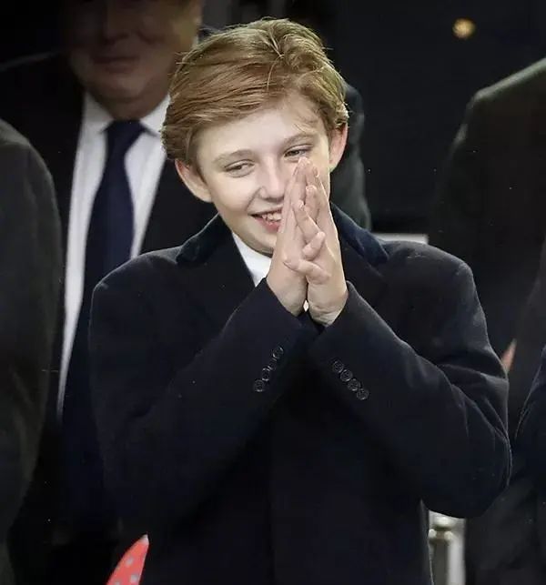 川普的小儿子颜值,川普的小儿子颜值逆天