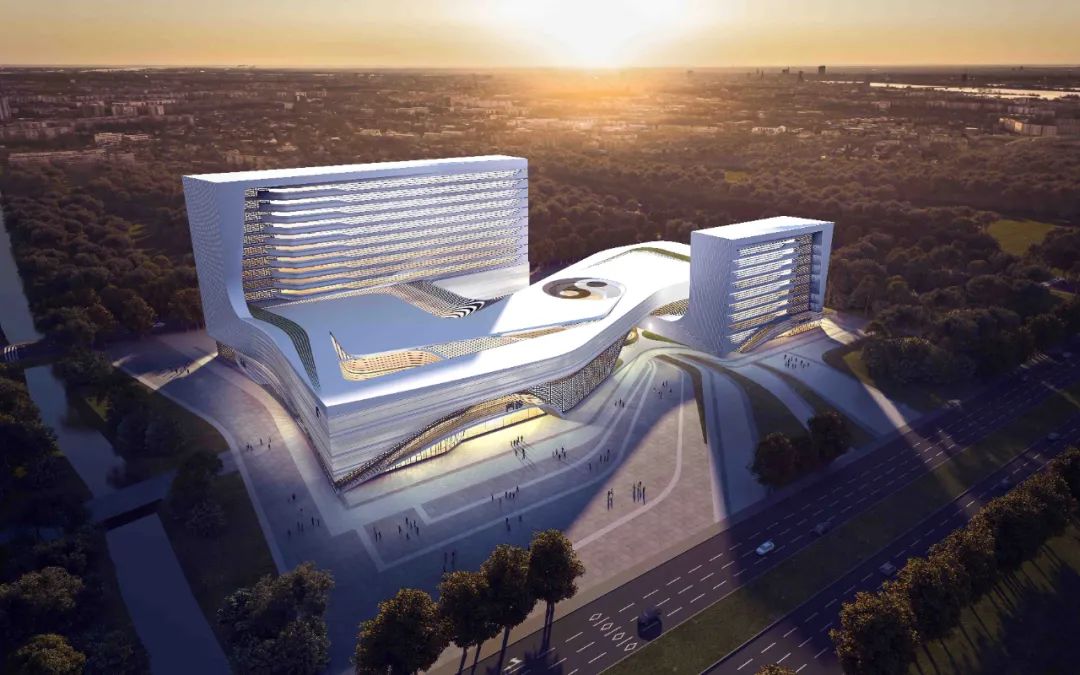 天地之医道治愈之空间|天大设计总院中标成都市邛崃中医医院